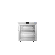 Atosa AUR27GD 28" Glass Door Undercounter Refrigerator, 6.4 Cu. Ft.