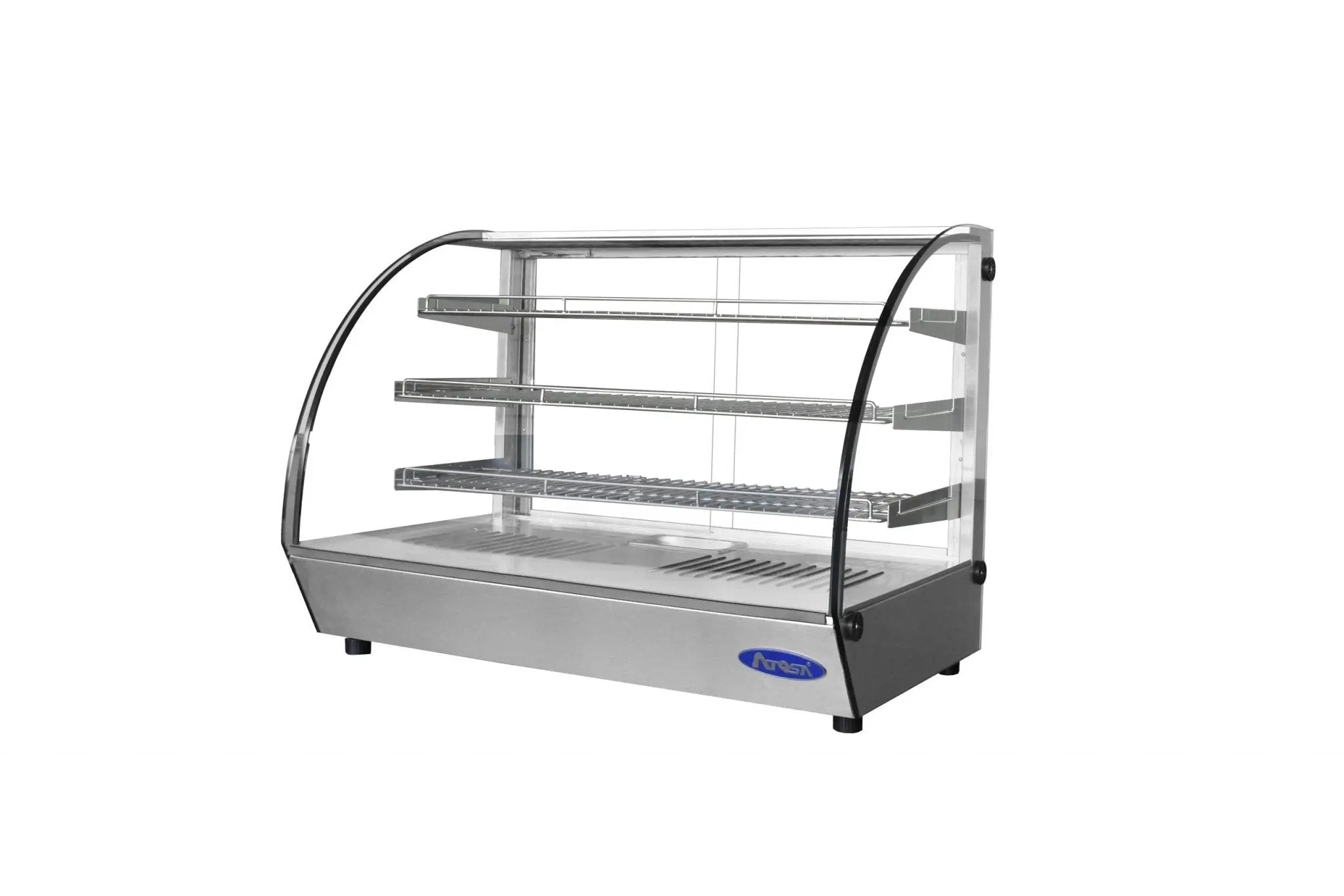ATOSA CHDC - 56 — Countertop Heated Curved Display Case