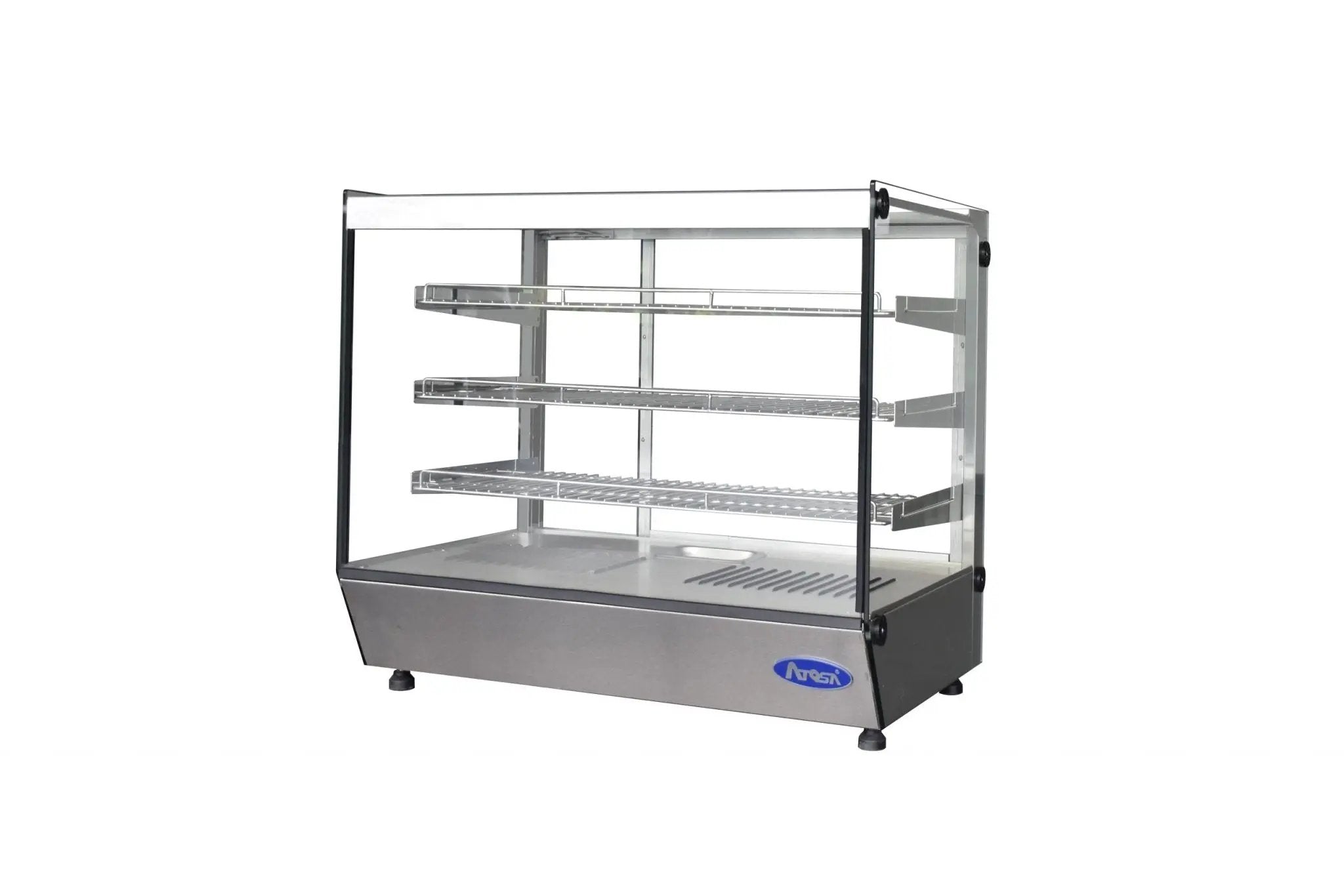 ATOSA CHDS - 53 — Countertop Heated Square Display Case
