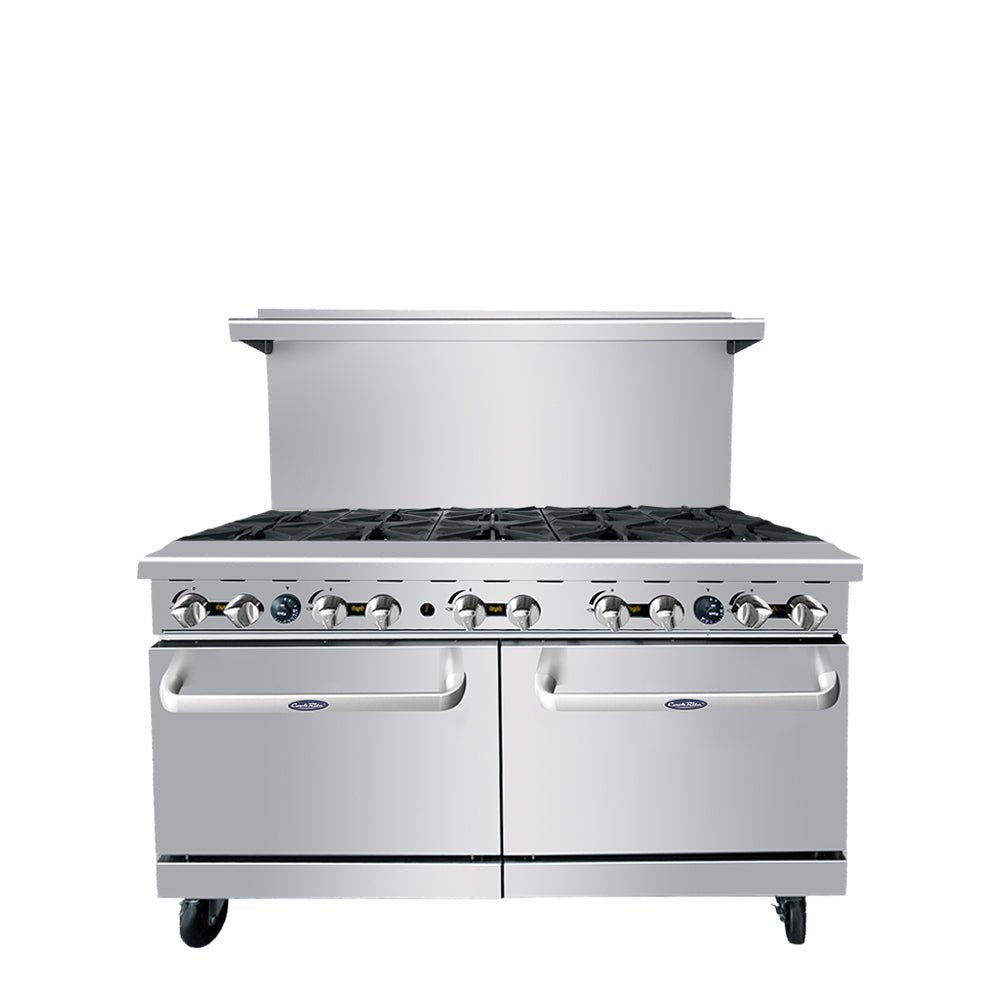 Atosa CookRite AGR-10B 60" Gas Range with 10 Open Burners, 374,000 BTU