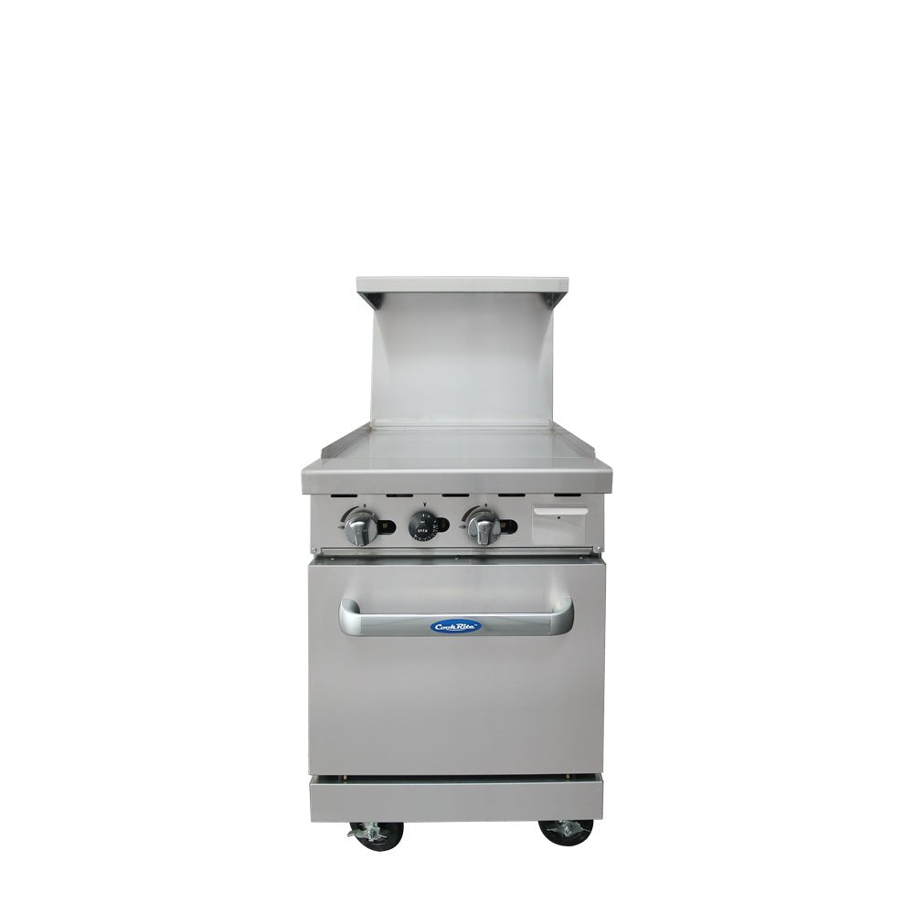 Atosa CookRite AGR-24G 24" Gas Range with 24" Griddle, 72,000 BTU