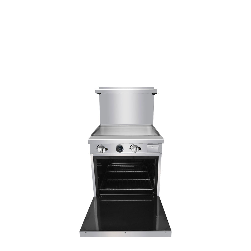 Atosa CookRite AGR-24G 24" Gas Range with 24" Griddle, 72,000 BTU