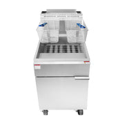 Atosa CookRite ATFS-75 21" 75 LB Deep Fryer, 170,000 BTU