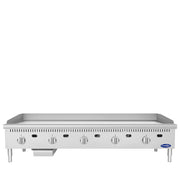 Atosa CookRite ATG-6024-C 60" Thermostatic Chrome Plated Griddle, 150,000 BTU