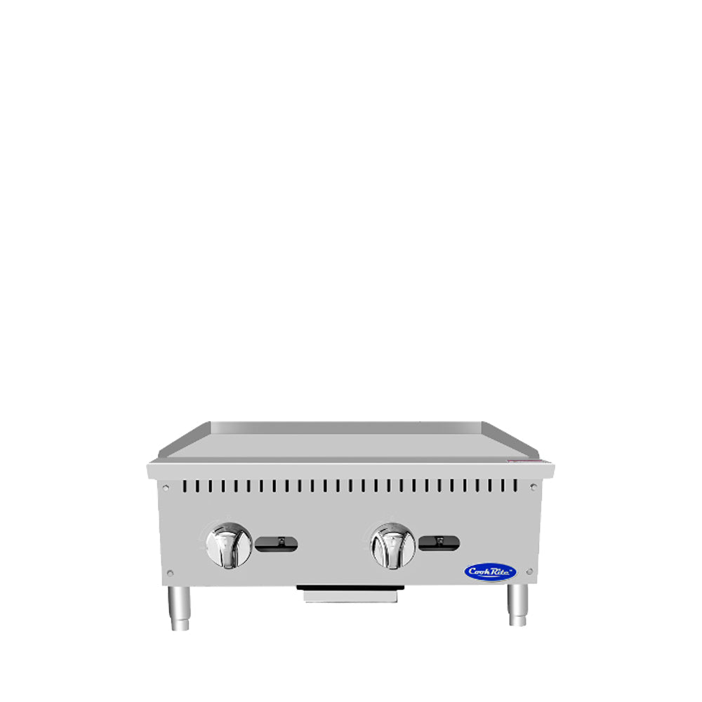 Atosa CookRite ATMG-24 24" Manual Griddle, 60,000 BTU