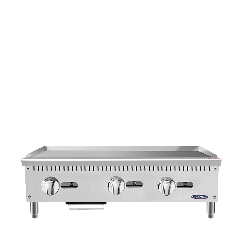 Atosa CookRite ATMG-36 36" Manual Griddle, 90,000 BTU
