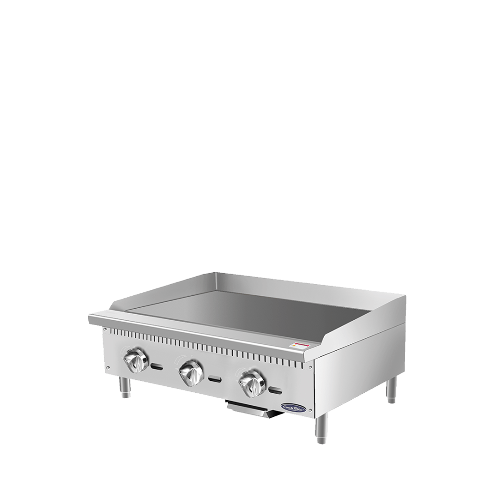 Atosa CookRite ATMG-36 36" Manual Griddle, 90,000 BTU