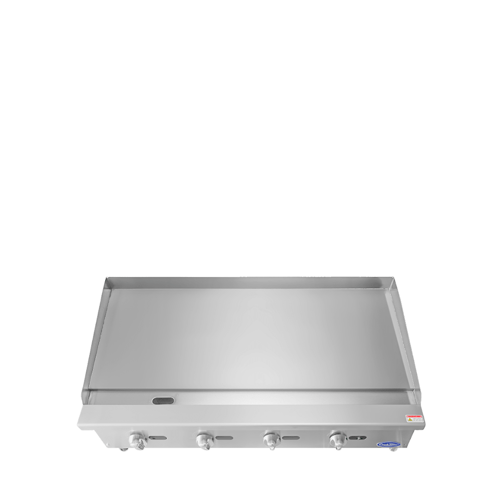 Atosa CookRite ATMG-48 48" Manual Griddle, 120,000 BTU
