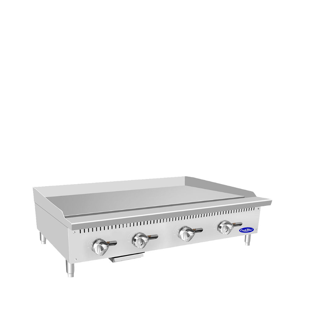 Atosa CookRite ATMG-48 48" Manual Griddle, 120,000 BTU
