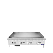 Atosa CookRite ATMG-48 48" Manual Griddle, 120,000 BTU