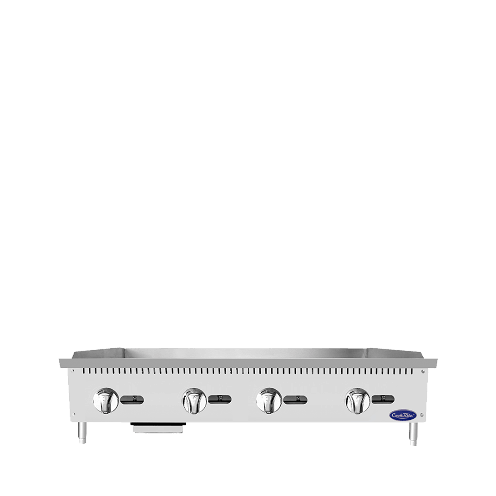 Atosa CookRite ATMG-48 48" Manual Griddle, 120,000 BTU