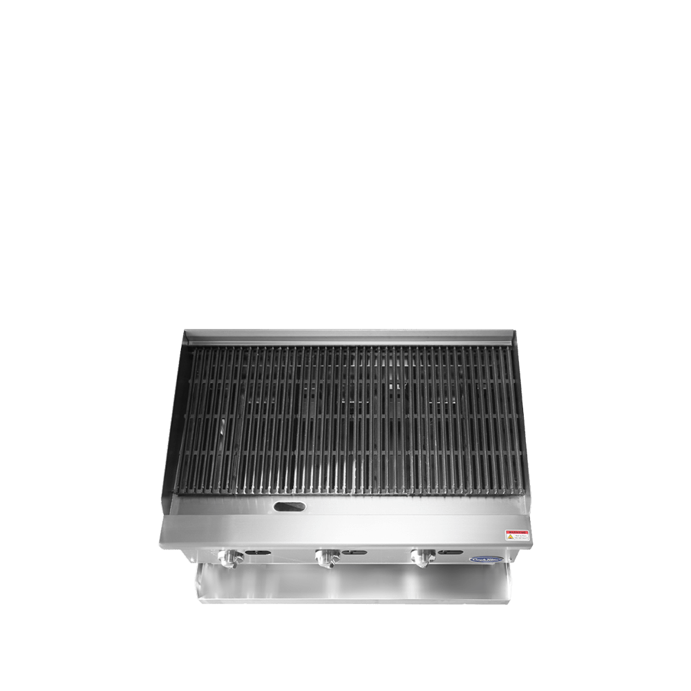Atosa CookRite ATRC-36 36" Radiant Broiler, 105,000 BTU