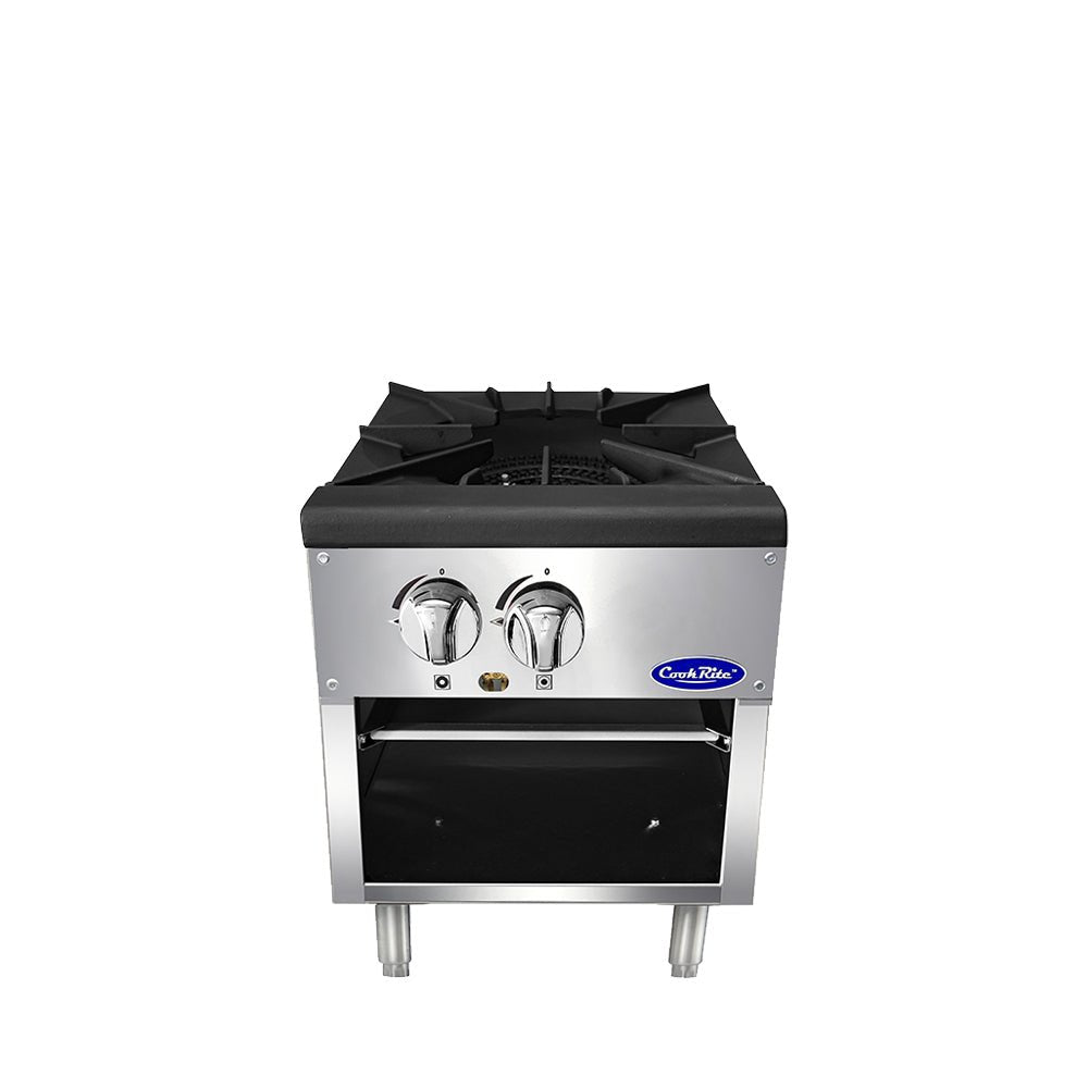 Atosa CookRite ATSP-18-1 18" Single Stock Pot Stove, Standard Height, 80,000 BTU