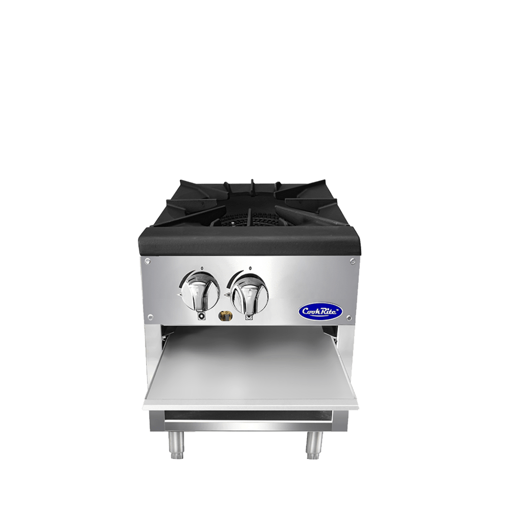 Atosa CookRite ATSP-18-1 18" Single Stock Pot Stove, Standard Height, 80,000 BTU