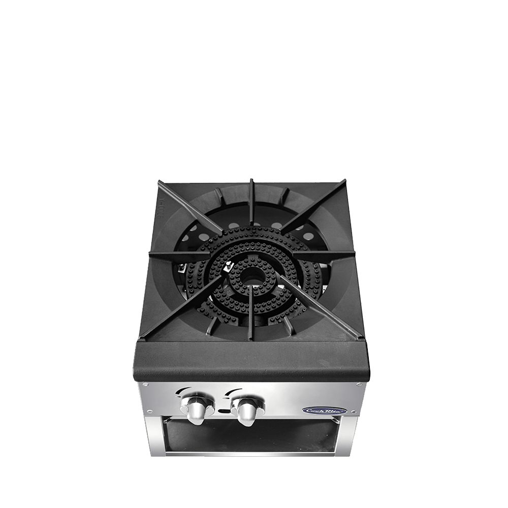 Atosa CookRite ATSP-18-1L 18" Single Stock Pot Stove, Low Height, 80,000 BTU