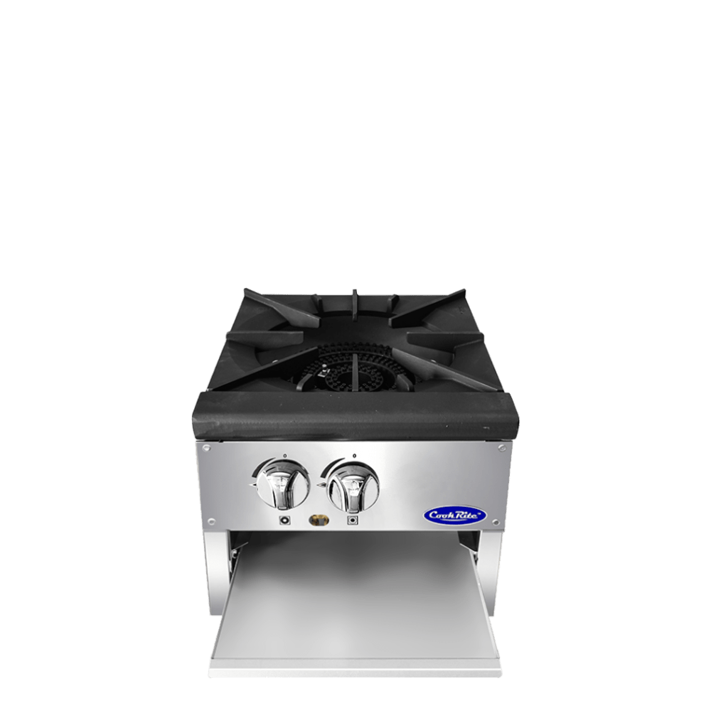Atosa CookRite ATSP-18-1L 18" Single Stock Pot Stove, Low Height, 80,000 BTU