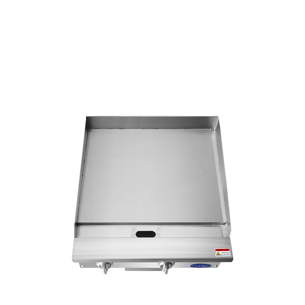 Atosa CookRite ATTG-24 24" Thermostatic Griddle with 1" Griddle Plate, 50,000 BTU