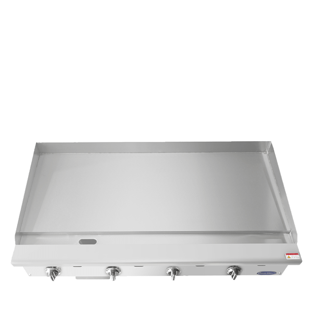 Atosa CookRite ATTG-48 48" Thermostatic Griddle with 1" Griddle Plate, 100,000 BTU