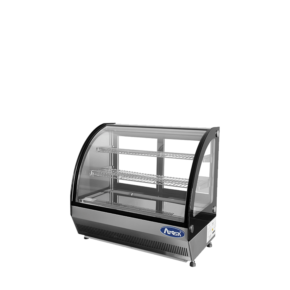 Atosa CRDC-35 28" Countertop Refrigerated Curved Display Case (3.5 cu ft)