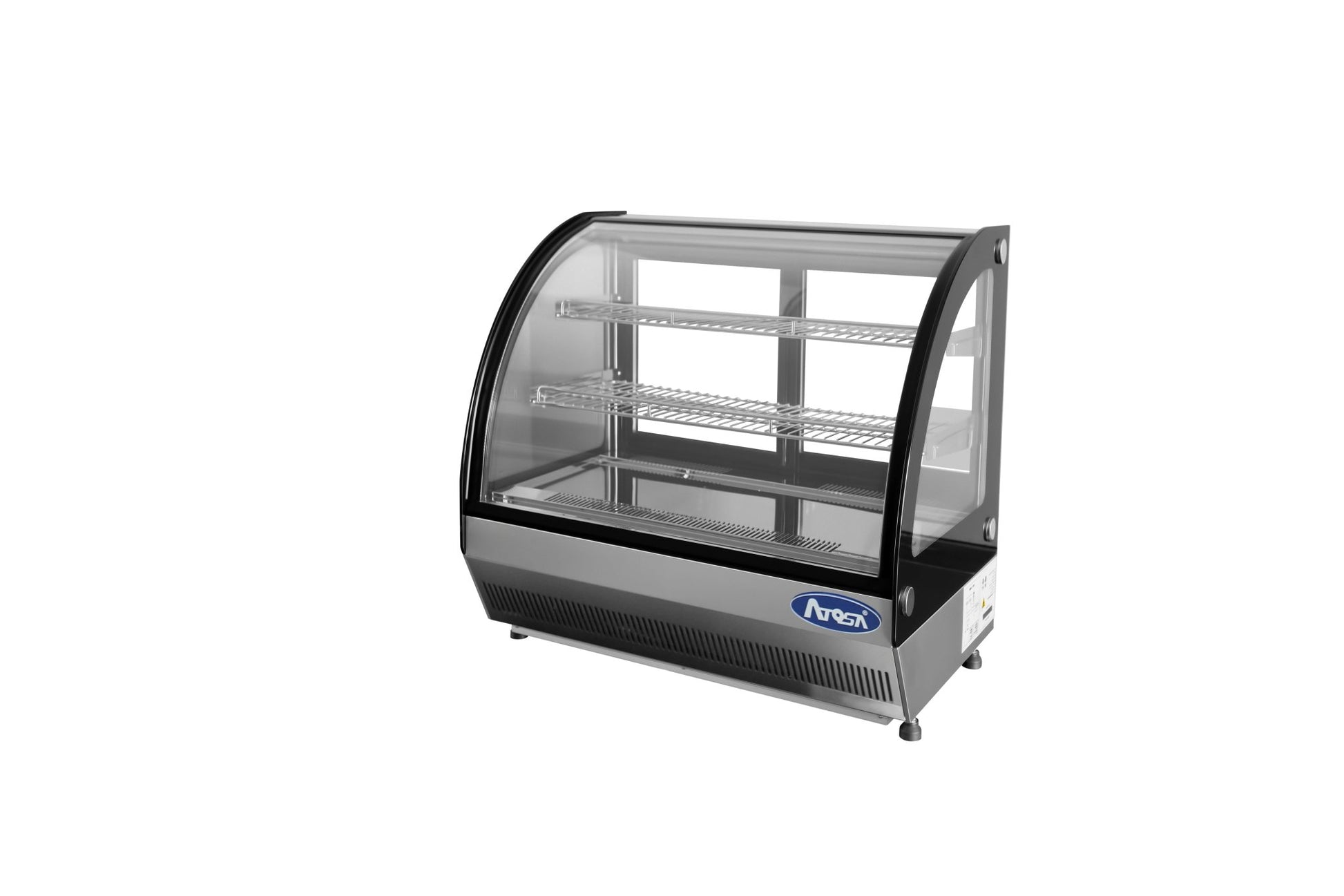 Atosa CRDC - 35, 3.5 Cu.Ft Curved Countertop Merchandiser