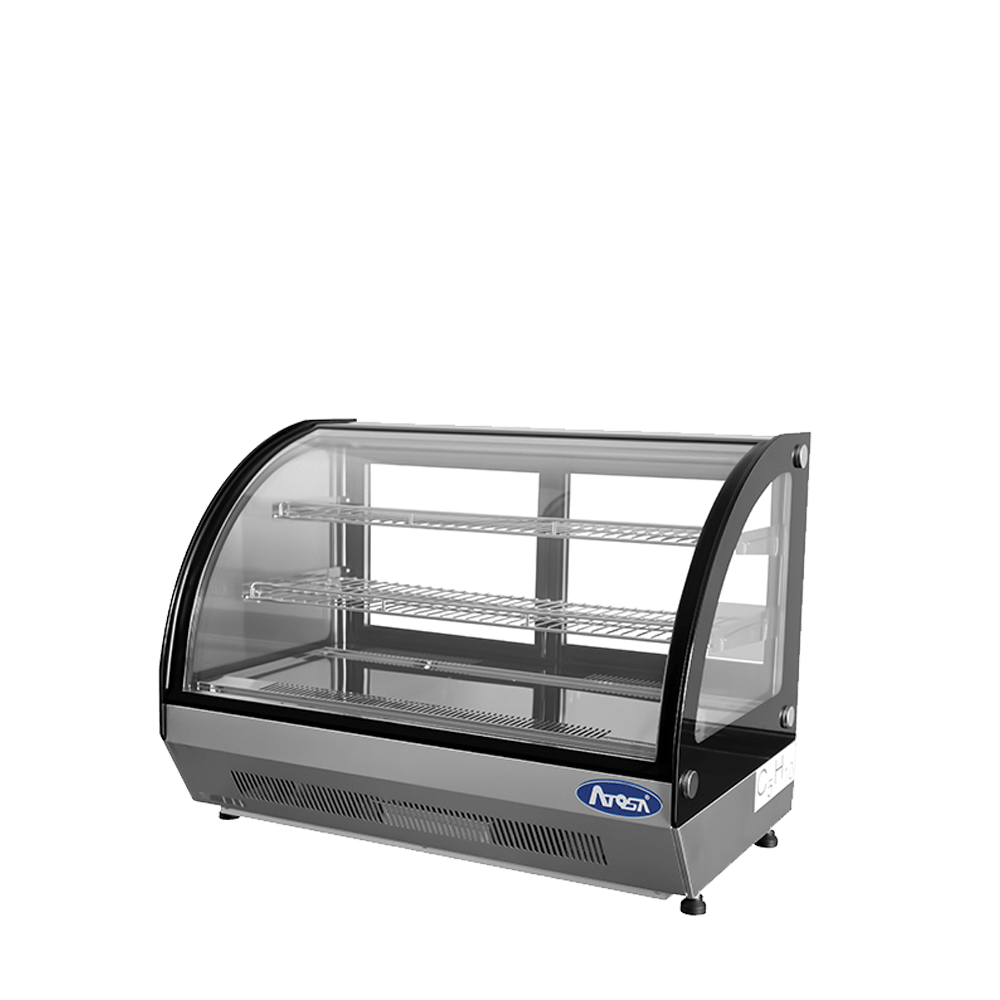 Atosa CRDC-46 36" Countertop Refrigerated Curved Display Case (4.6 cu ft)