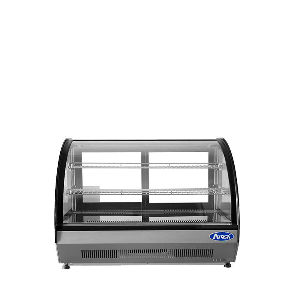 Atosa CRDC-46 36" Countertop Refrigerated Curved Display Case (4.6 cu ft)