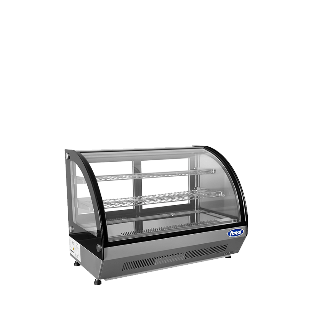 Atosa CRDC-46 36" Countertop Refrigerated Curved Display Case (4.6 cu ft)