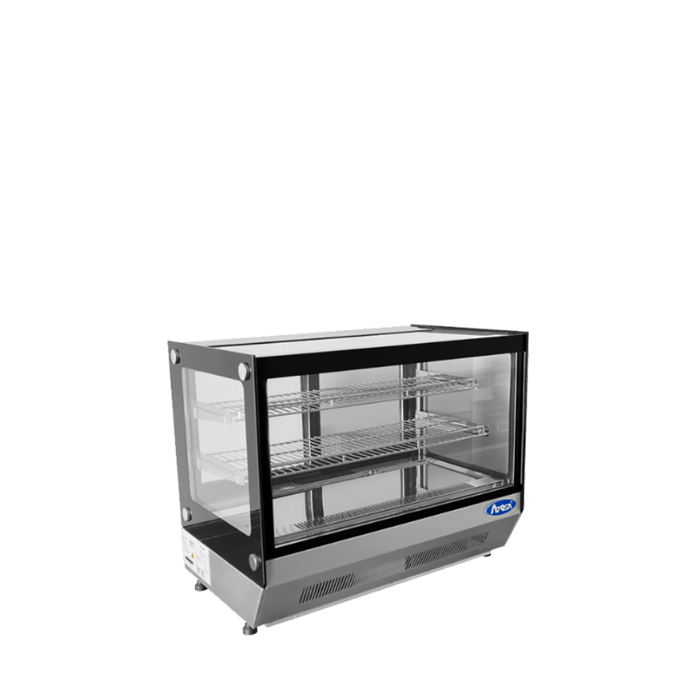 Atosa CRDS-42 28" Countertop Refrigerated Square Display Case (4.2 cu ft)