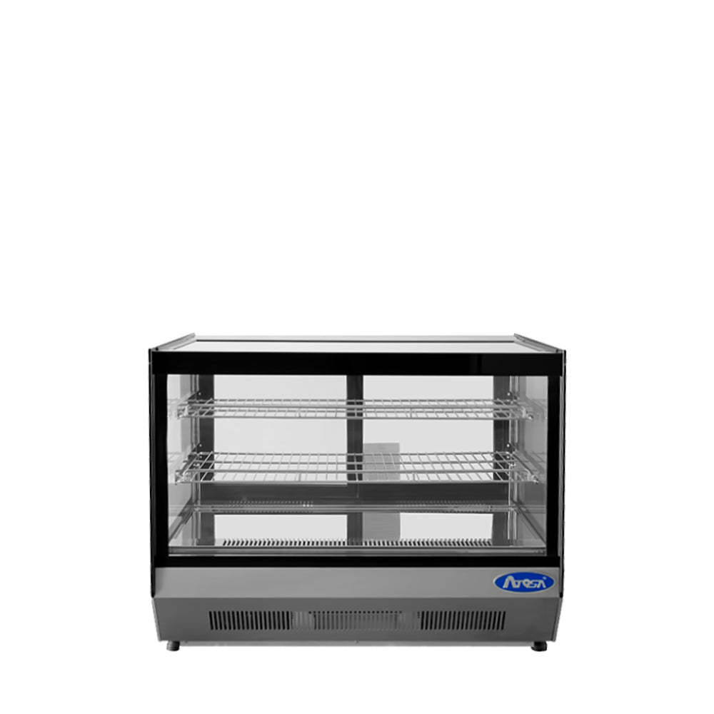 Atosa CRDS-42 28" Countertop Refrigerated Square Display Case (4.2 cu ft)
