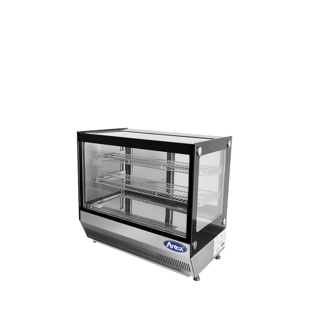 Atosa CRDS-42 28" Countertop Refrigerated Square Display Case (4.2 cu ft)