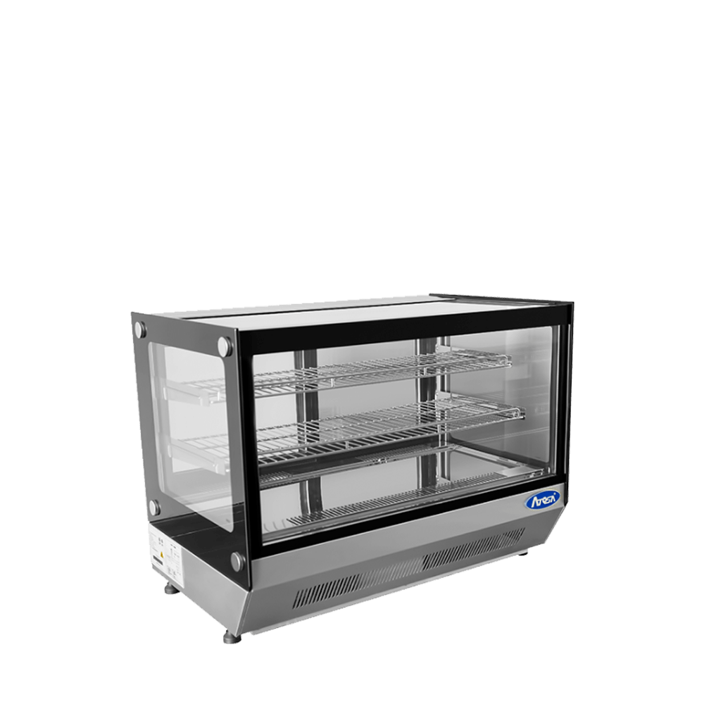 Atosa CRDS-56 36" Countertop Refrigerated Square Display Case (5.6 cu ft)
