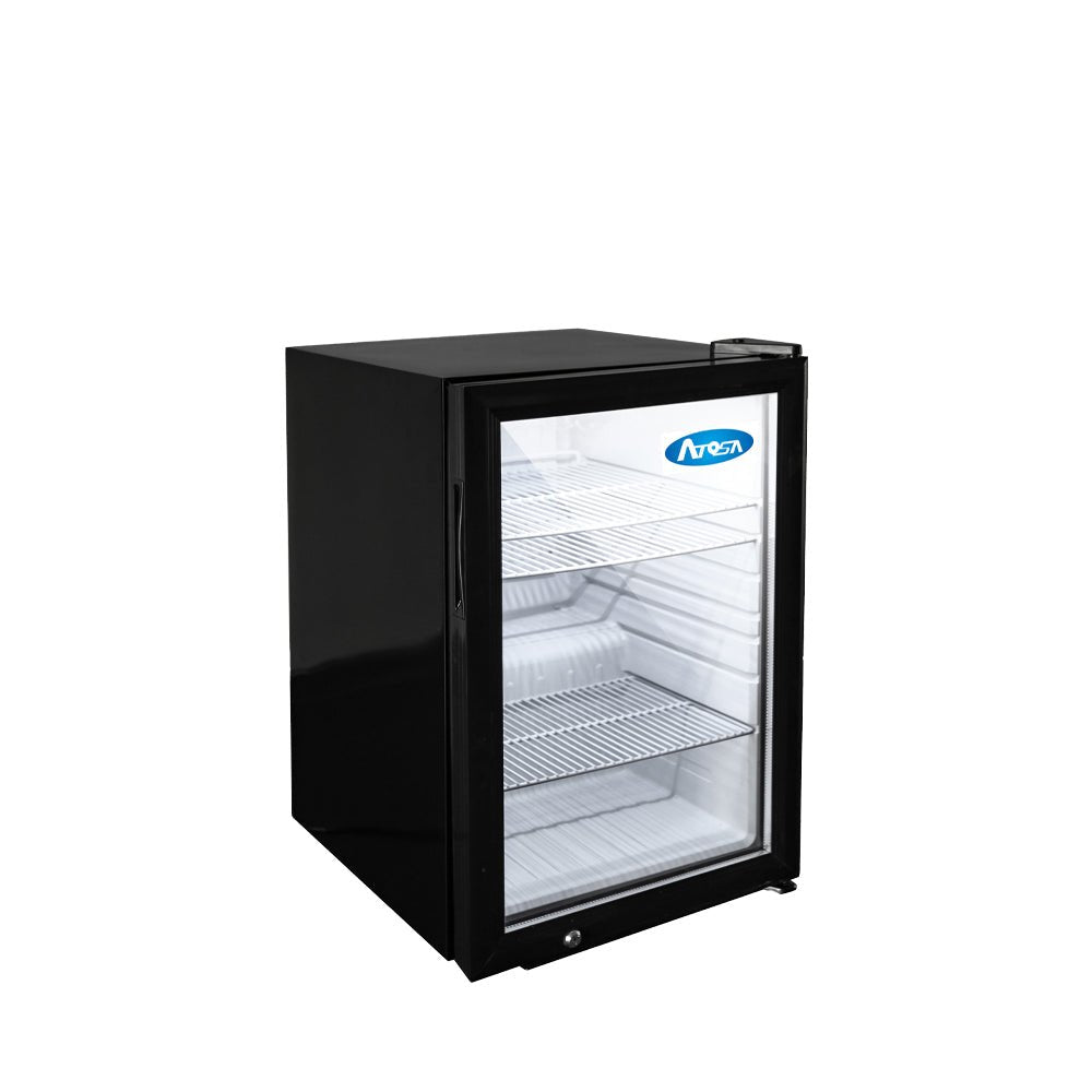Atosa CTD-3 17" Countertop Glass Door Merchandiser Cooler (3 cu ft)