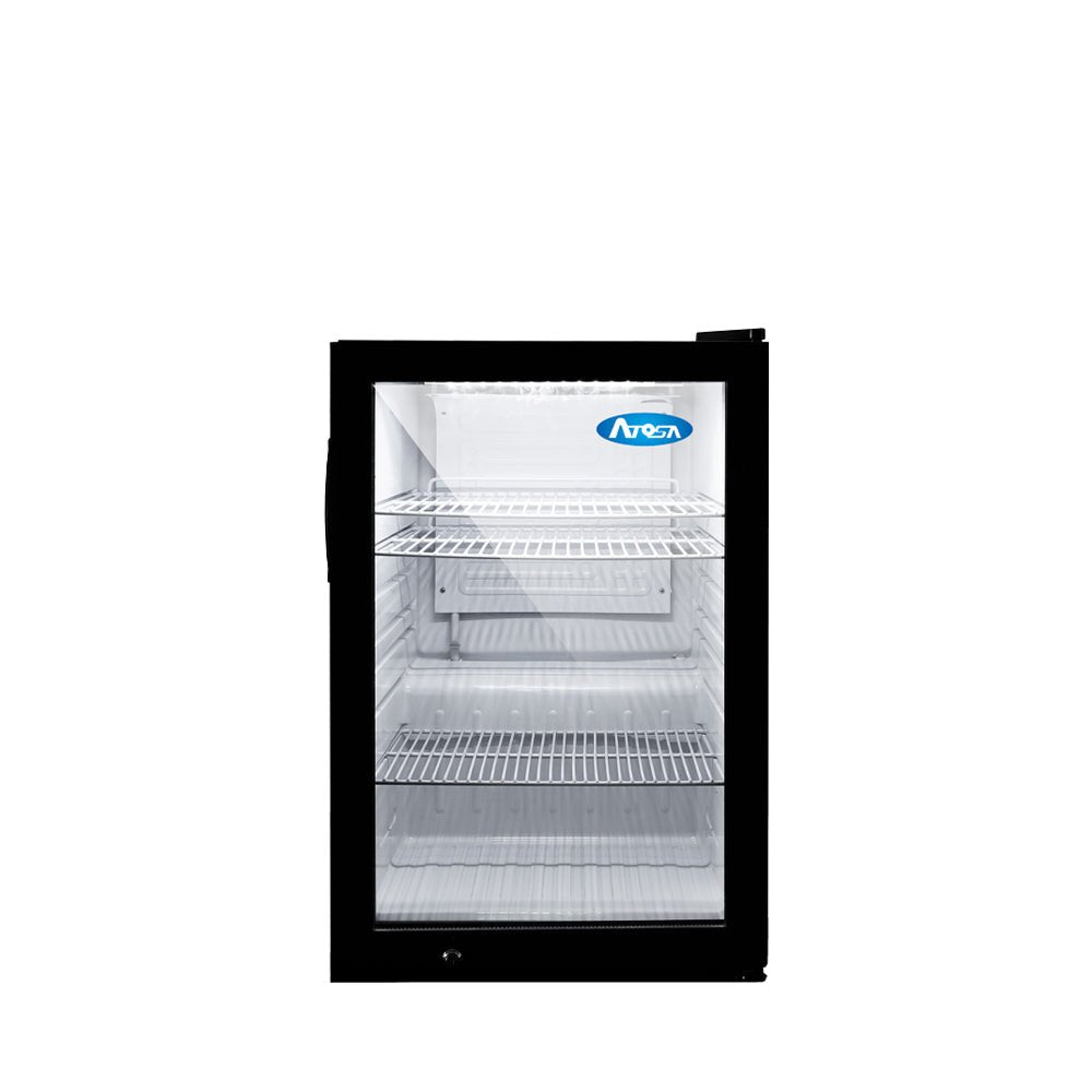 Atosa CTD-3 17" Countertop Glass Door Merchandiser Cooler (3 cu ft)