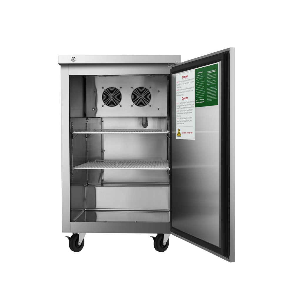 Atosa MBB23GR 23" Back Bar Cooler, 8.2 Cu. Ft.