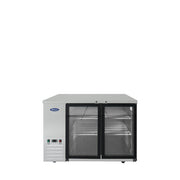 Atosa MBB48GGR 48" Back Bar Cooler with Glass Doors, 12.9 Cu. Ft.