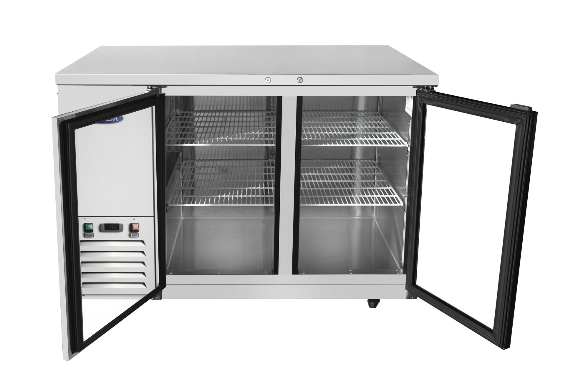 ATOSA MBB48GGR 48 - Inch Glass Door Back Bar Cooler