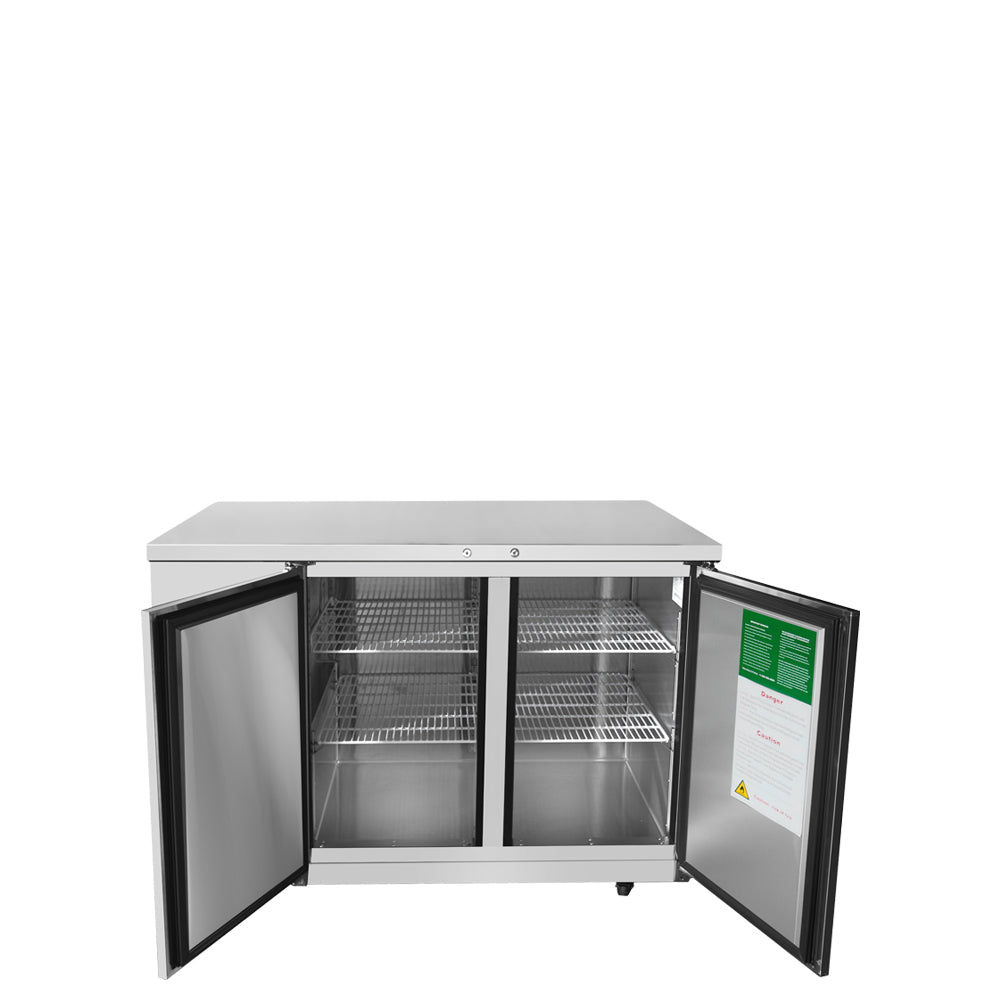 Atosa MBB48GR 48" Back Bar Cooler, 13.4 Cu. Ft.