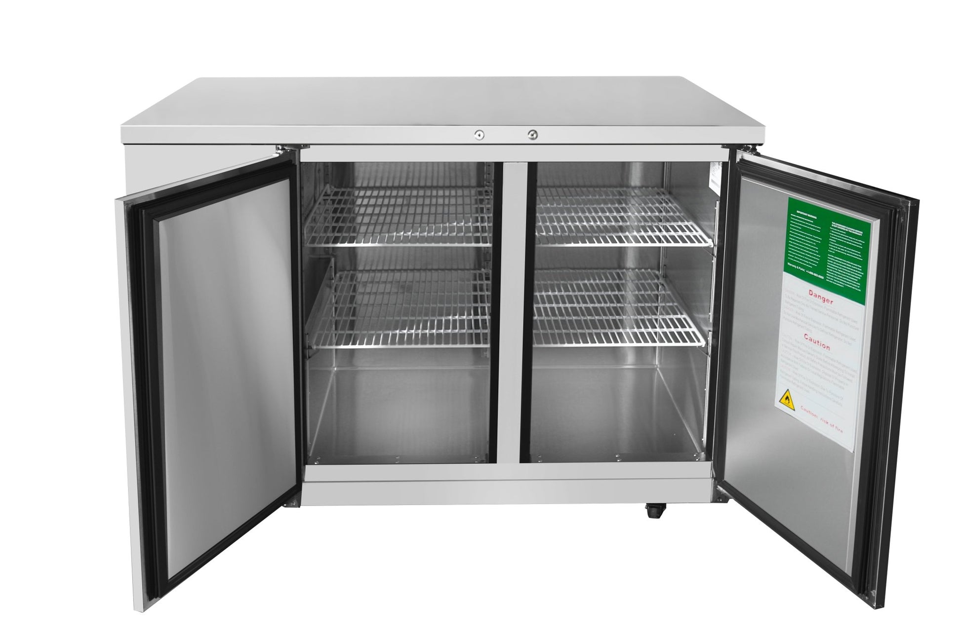 ATOSA MBB48GR 48 Inch Back Bar Cooler - Stainless Steel