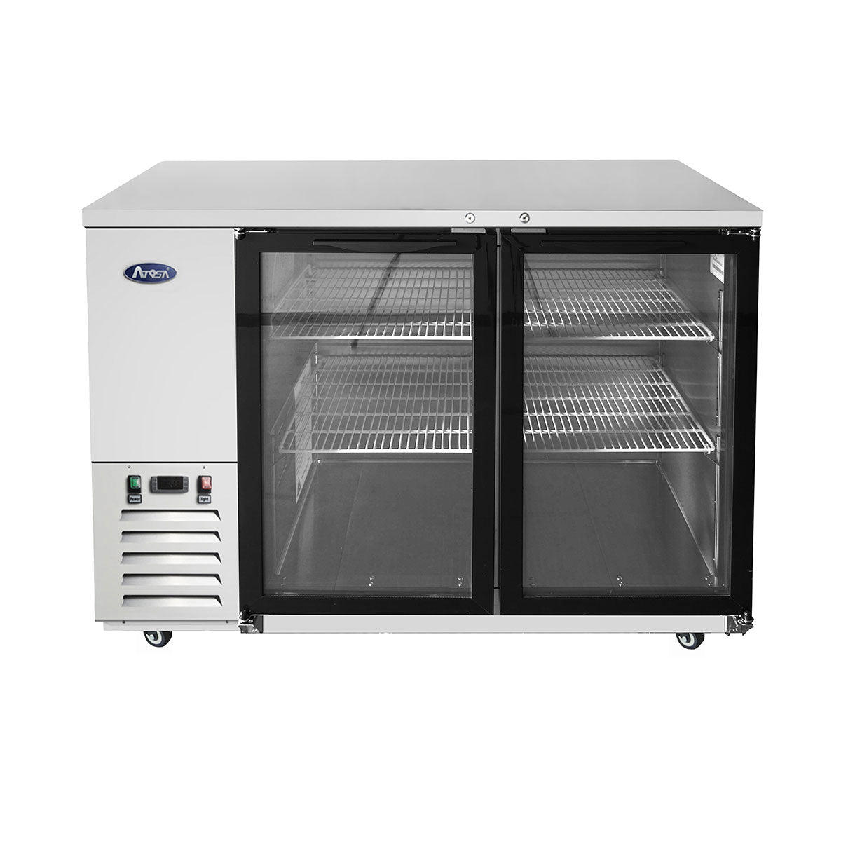 ATOSA MBB59GGR 59 - Inch Glass Door Back Bar Cooler