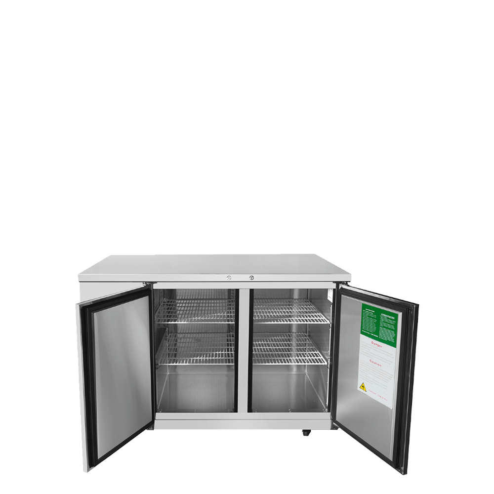 Atosa MBB59GR 59" Back Bar Cooler, 17.3 Cu. Ft.