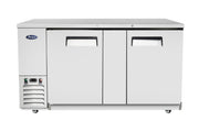 ATOSA MBB69GR 69 Inch Back Bar Cooler - Stainless Steel
