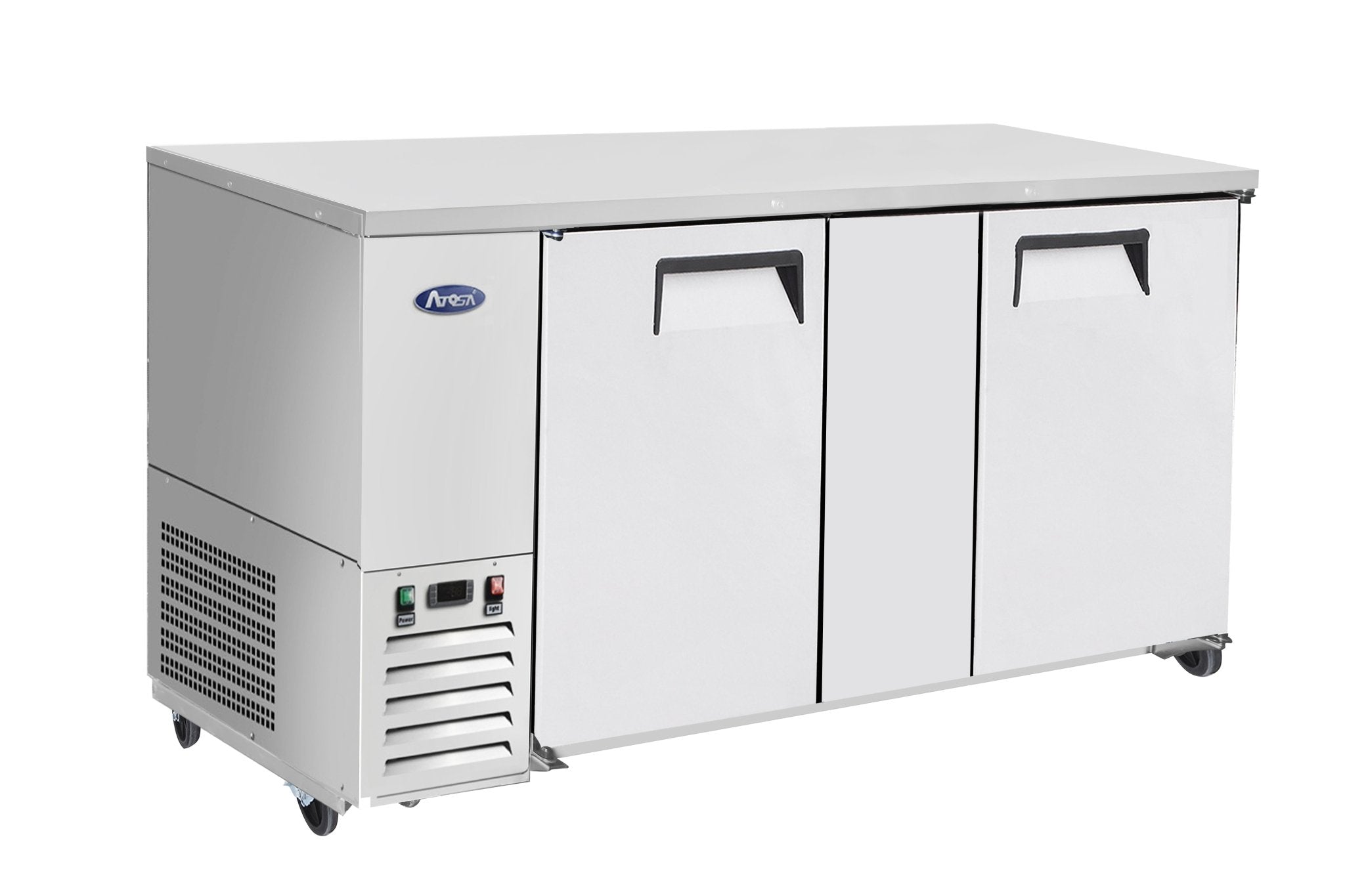 ATOSA MBB69GR 69 Inch Back Bar Cooler - Stainless Steel