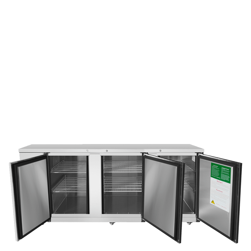 Atosa MBB90GR 90" Back Bar Cooler, 30.1 Cu. Ft.