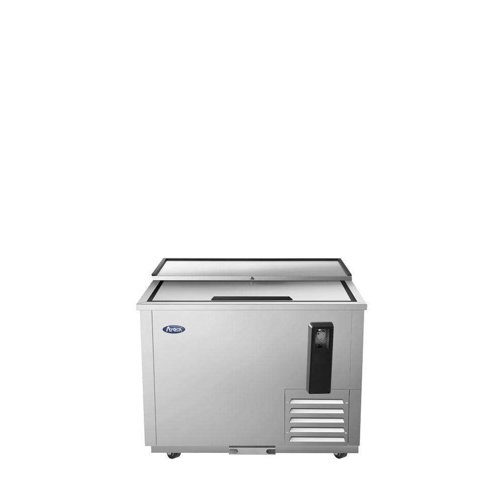 Atosa MBC36GR 36" Horizontal Bottle Cooler, 7.7 Cu. Ft.