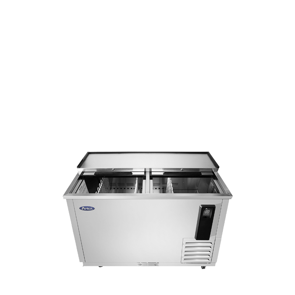 Atosa MBC50GR 50" Horizontal Bottle Cooler, 11.7 Cu. Ft.