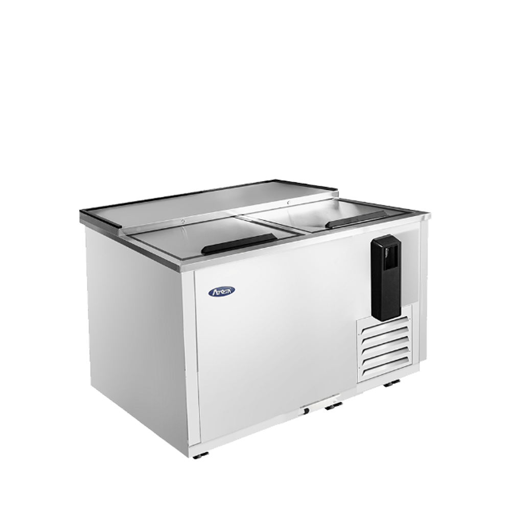 Atosa MBC50GR 50" Horizontal Bottle Cooler, 11.7 Cu. Ft.