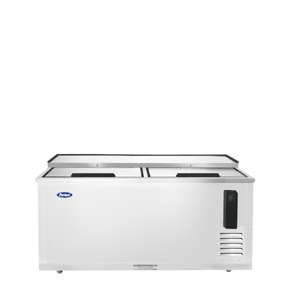Atosa MBC65GR 65" Horizontal Bottle Cooler, 16.4 Cu. Ft.