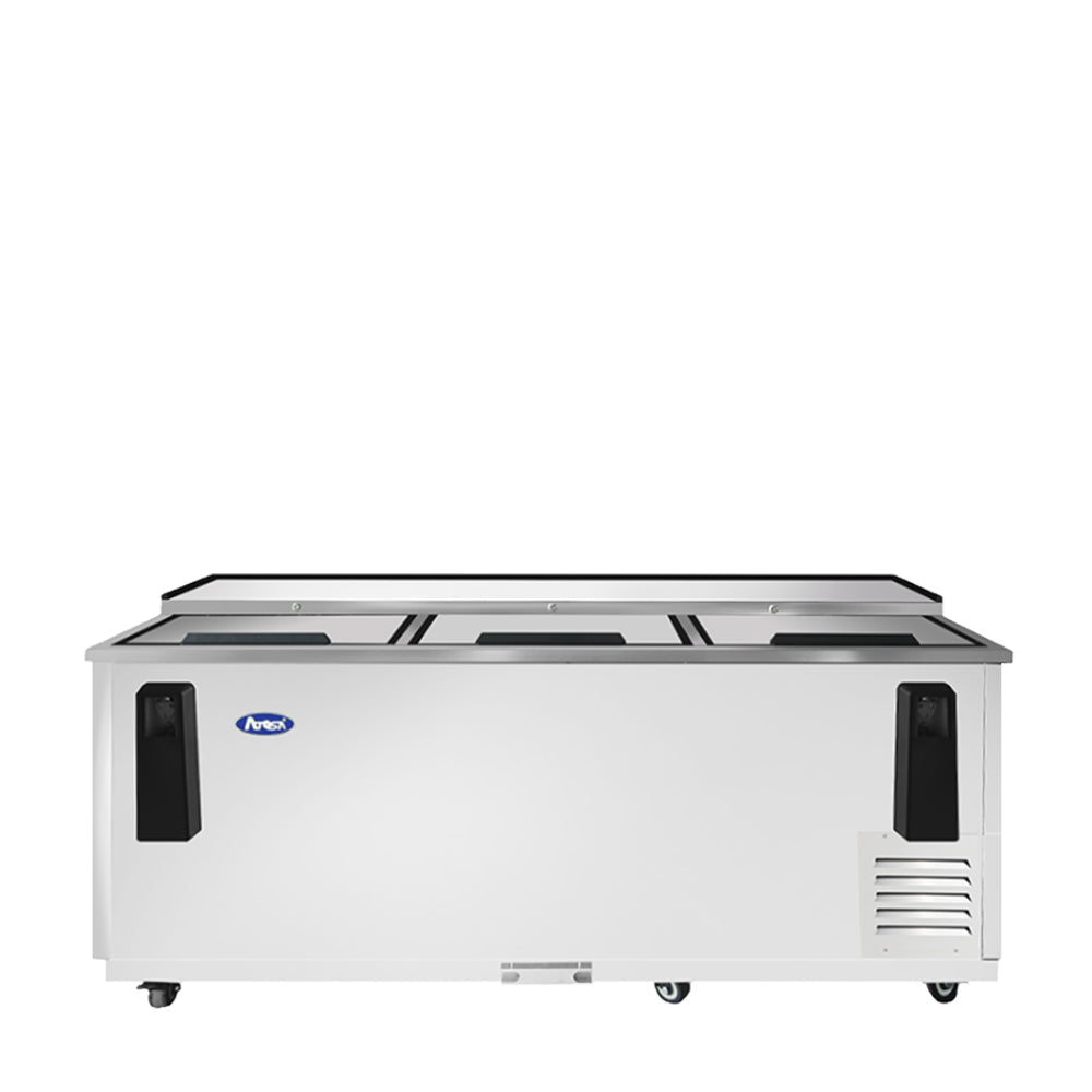 Atosa MBC80GR 80" Horizontal Bottle Cooler, 21.2 Cu. Ft.