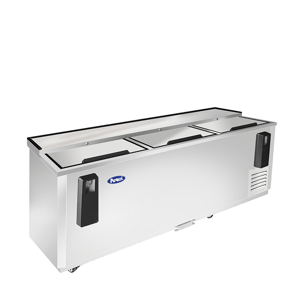 Atosa MBC80GR 80" Horizontal Bottle Cooler, 21.2 Cu. Ft.