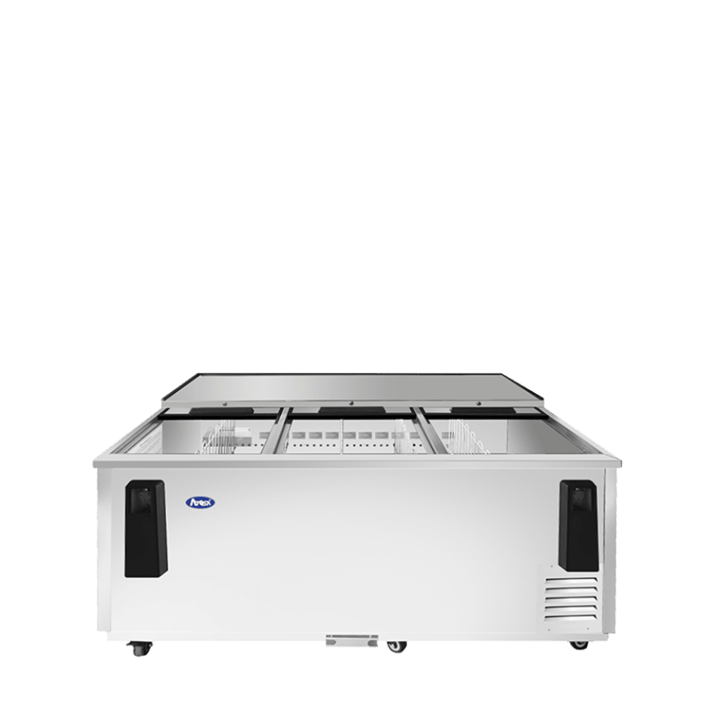 Atosa MBC80GR 80" Horizontal Bottle Cooler, 21.2 Cu. Ft.